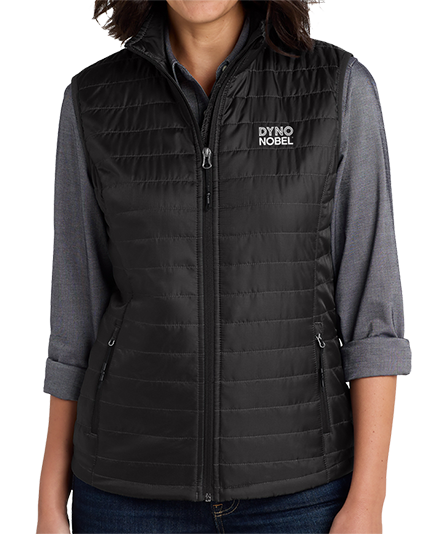 Ladies Packable Puffer Vest